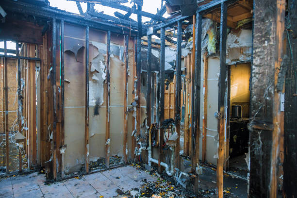 Professional Emergency Fire Cleanup technician working in Canutillo, TX